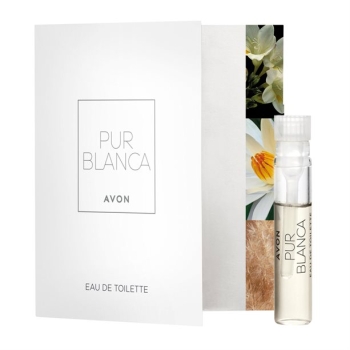 AVON Pur Blanca EdT / Karte mit Duftprobe